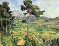 Paysage avec viaduc Montagne Sainte Victoire Paul Cézanne